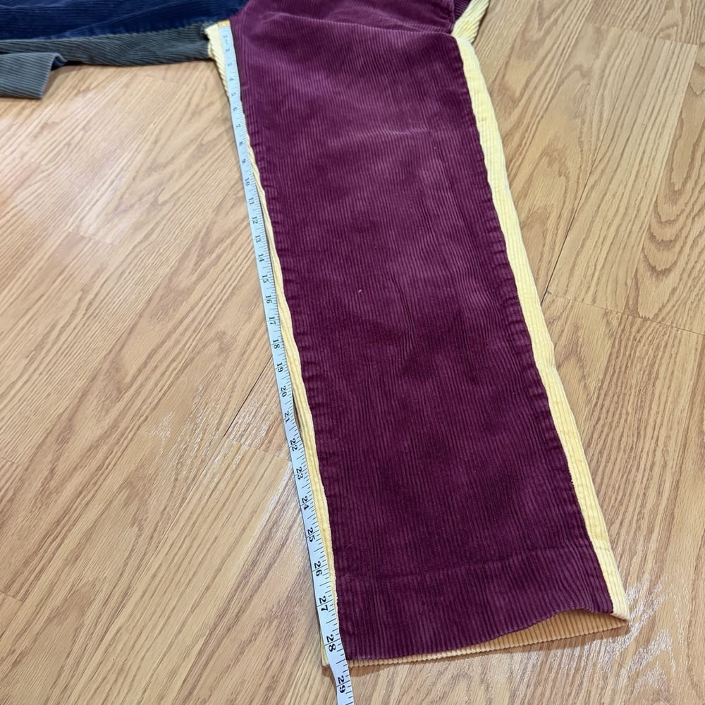 Brooks Brothers Clark Fit Fun Stretch Multicolor Corduroy Pants—34/30 (34/28.5) - Picture 9 of 11